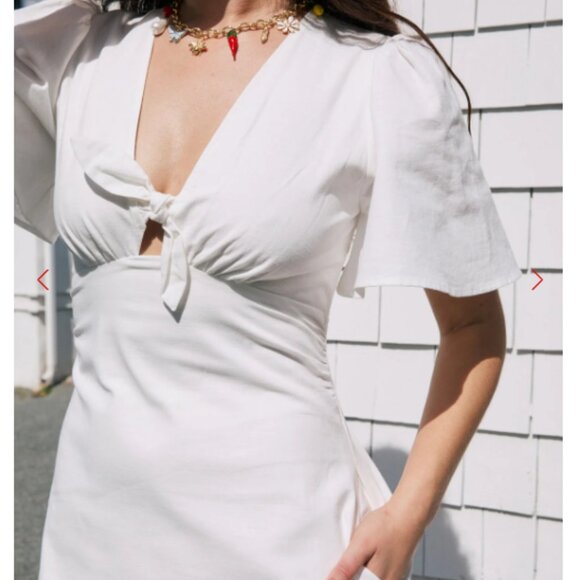 Jess Dress Lisa Says Gah - DOVE - SMALL ONLY NWOT - Picture 3 of 5